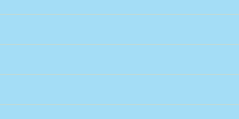 #4bbdf0 (50%), #fcd393 horizontal lines, one pixels wide, one hundred pixels apart