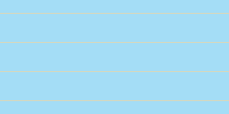 #4bbdf0 (50%), #fcd393 horizontal lines, two pixels wide, one hundred pixels apart