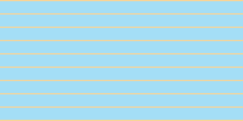 #4bbdf0 (50%), #fcd393 horizontal lines, four pixels wide, forty pixels apart