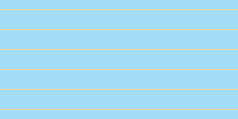 #4bbdf0 (50%), #fcd393 horizontal lines, three pixels wide, sixty-four pixels apart