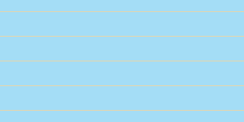 #4bbdf0 (50%), #fcd393 horizontal lines, two pixels wide, seventy-nine pixels apart