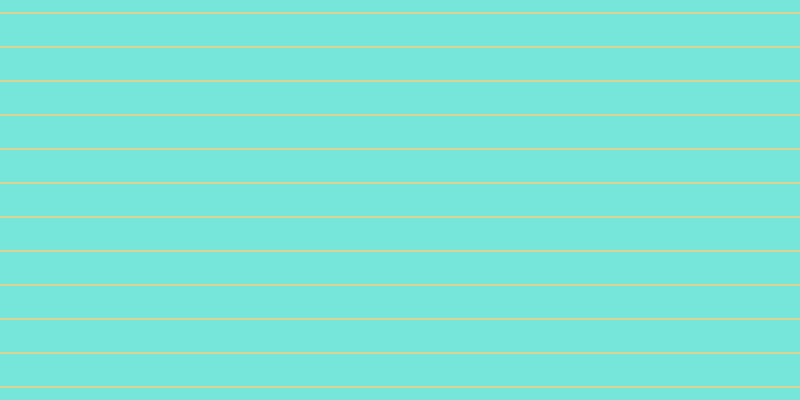 #4bdecf (75%), #dbd393 horizontal lines, two pixels wide, thirty-two pixels apart