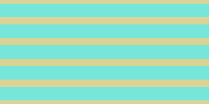 #4bdecf (75%), #dbd393 horizontal lines, twenty-eight pixels wide, fifty-two pixels apart