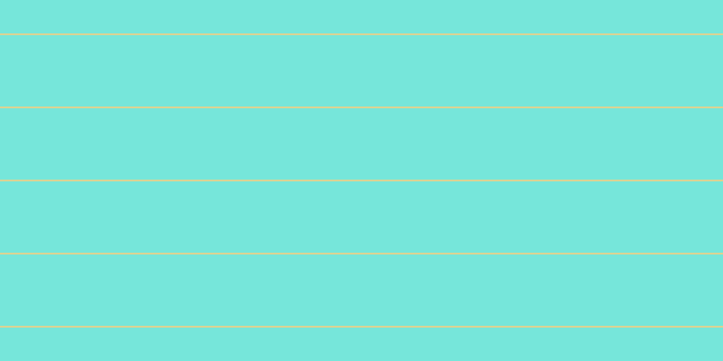 #4bdecf (75%), #dbd393 horizontal lines, two pixels wide, seventy-nine pixels apart