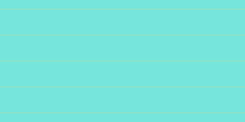 #4bdecf (75%), #dbd393 horizontal lines, one pixels wide, eighty-four pixels apart