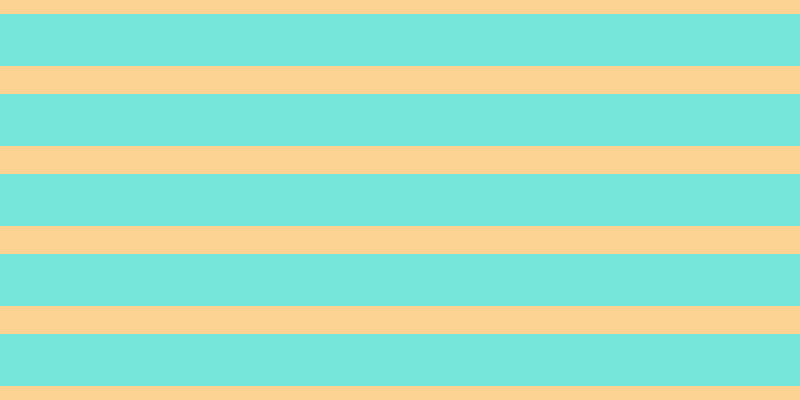 #4bdecf (75%), #fcd393 horizontal lines, twenty-eight pixels wide, fifty-two pixels apart