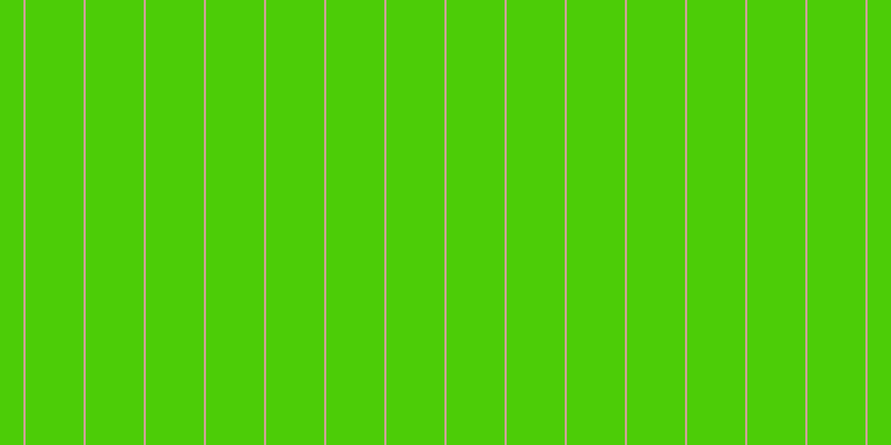 #4ccd07, #caa393 vertical lines, two pixels wide, fifty-two pixels apart