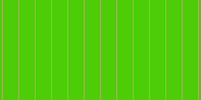 #4ccd07, #eba393 vertical lines, two pixels wide, sixty-three pixels apart