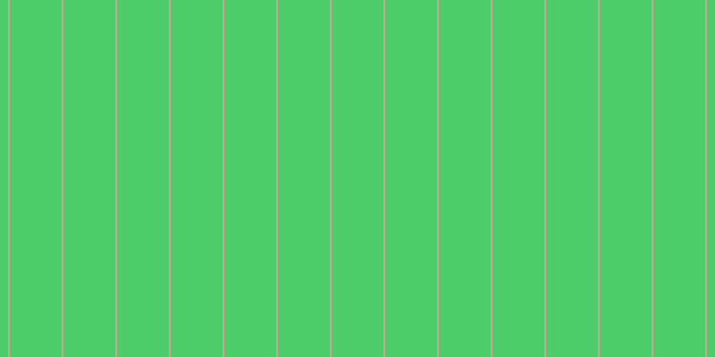 #4ccd6a, #caa393 vertical lines, two pixels wide, fifty-eight pixels apart