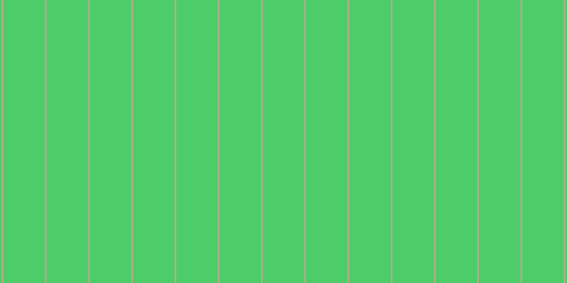 #4ccd6a, #caa393 vertical lines, two pixels wide, fifty-nine pixels apart