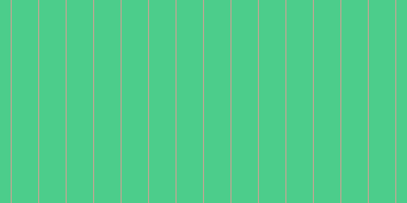 #4ccd8b, #caa393 vertical lines, two pixels wide, fifty-two pixels apart
