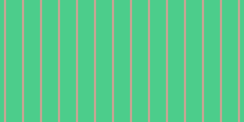 #4ccd8b, #caa393 vertical lines, seven pixels wide, fifty-two pixels apart