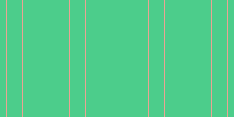 #4ccd8b, #eba393 vertical lines, two pixels wide, fifty-two pixels apart