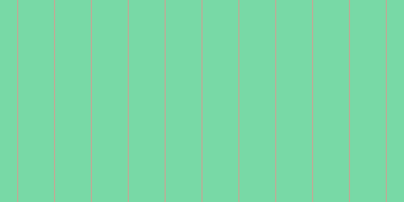#4ccd8b (75%), #caa393 vertical lines, two pixels wide, seventy-one pixels apart