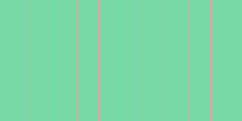 #4ccd8b (75%), #eba393 vertical lines, two pixels wide, seventy-two pixels apart