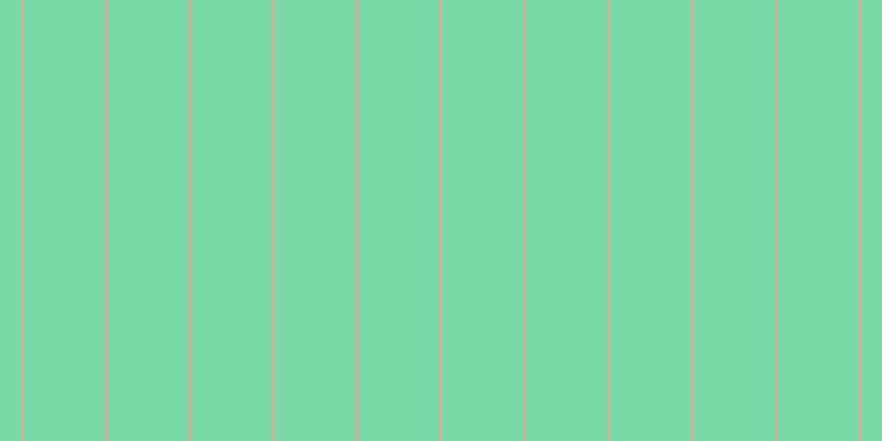 #4ccd8b (75%), #eba393 vertical lines, two pixels wide, seventy-four pixels apart