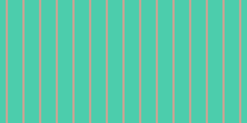 #4ccdac, #caa393 vertical lines, seven pixels wide, forty-seven pixels apart