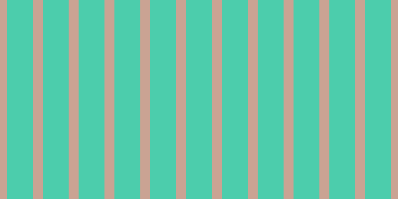 #4ccdac, #caa393 vertical lines, twenty pixels wide, fifty-two pixels apart