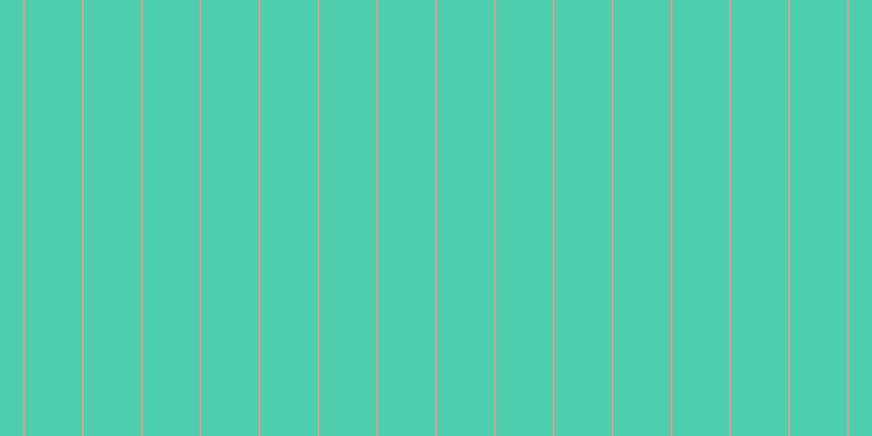 #4ccdac, #caa393 vertical lines, two pixels wide, fifty-two pixels apart