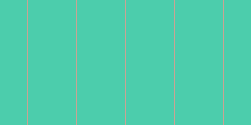 #4ccdac, #caa393 vertical lines, two pixels wide, seventy-six pixels apart