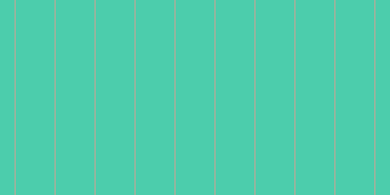 #4ccdac, #caa393 vertical lines, two pixels wide, eighty pixels apart