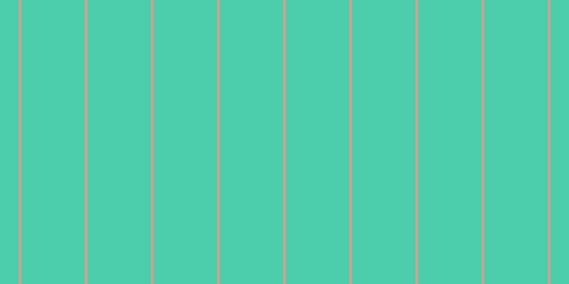 #4ccdac, #caa393 vertical lines, four pixels wide, eighty-nine pixels apart