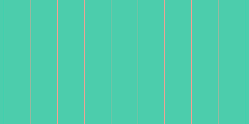 #4ccdac, #eba393 vertical lines, two pixels wide, eighty-four pixels apart