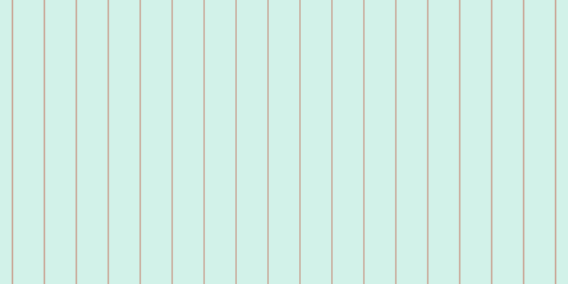 #4ccdac (25%), #caa393 vertical lines, two pixels wide, forty-three pixels apart