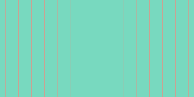 #4ccdac (75%), #caa393 vertical lines, two pixels wide, fifty-two pixels apart