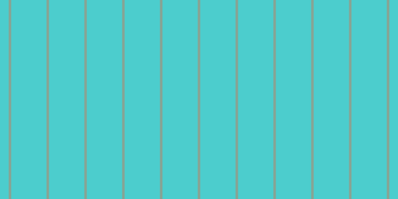 #4ccdcd, #88a393 vertical lines, five pixels wide, seventy-one pixels apart