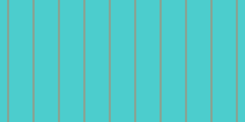 #4ccdcd, #88a393 vertical lines, seven pixels wide, seventy-six pixels apart
