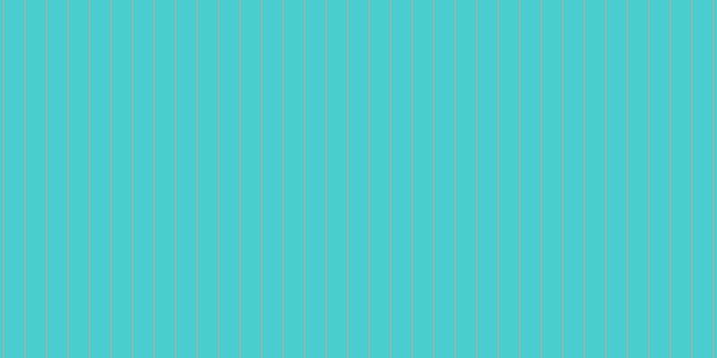 #4ccdcd, #caa393 vertical lines, one pixels wide, twenty-three pixels apart