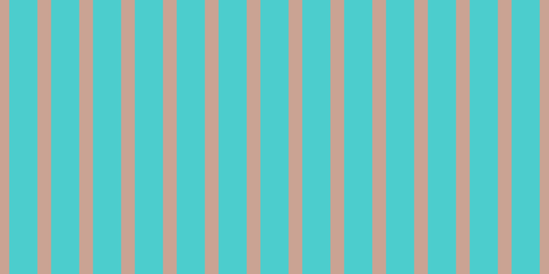 #4ccdcd, #caa393 vertical lines, twenty pixels wide, forty-one pixels apart