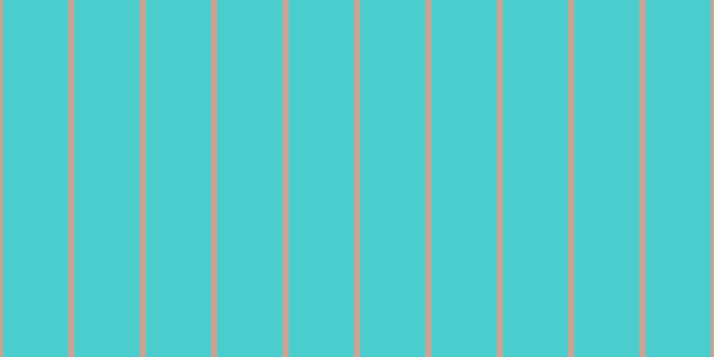 #4ccdcd, #caa393 vertical lines, seven pixels wide, seventy-three pixels apart
