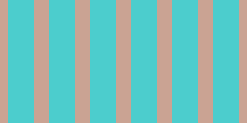 #4ccdcd, #caa393 vertical lines, forty-nine pixels wide, eighty-four pixels apart