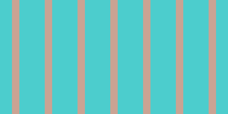 #4ccdcd, #caa393 vertical lines, twenty-six pixels wide, eighty-nine pixels apart
