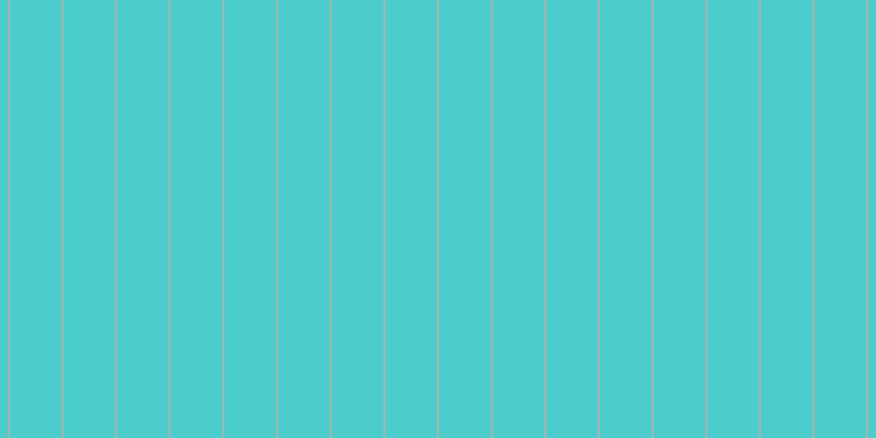 #4ccdcd, #eba393 vertical lines, one pixels wide, forty-eight pixels apart