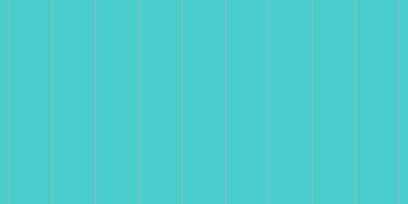 #4ccdcd, #eba393 vertical lines, one pixels wide, eighty-four pixels apart