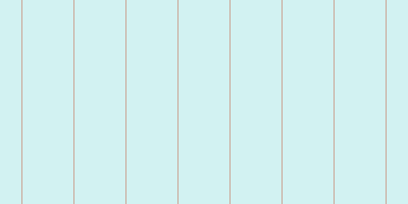 #4ccdcd (25%), #caa393 vertical lines, two pixels wide, one hundred pixels apart