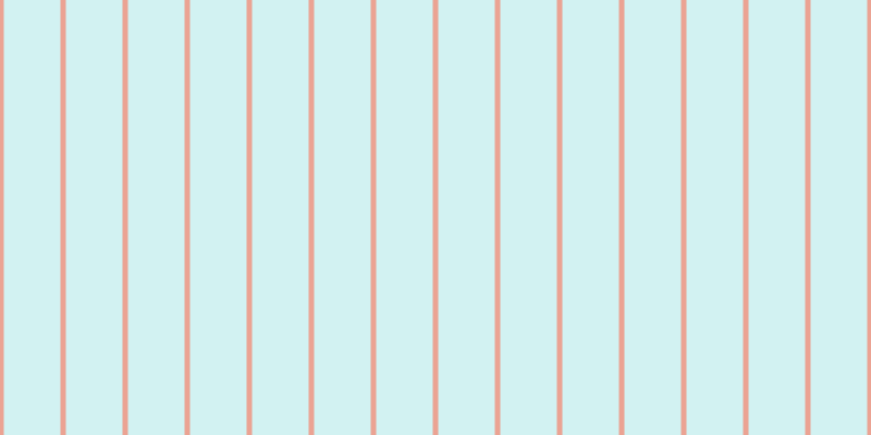 #4ccdcd (25%), #eba393 vertical lines, five pixels wide, fifty-two pixels apart