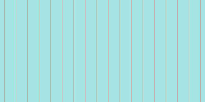 #4ccdcd (50%), #caa393 vertical lines, two pixels wide, forty-three pixels apart