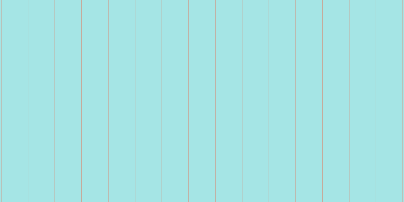 #4ccdcd (50%), #caa393 vertical lines, one pixels wide, fifty-two pixels apart