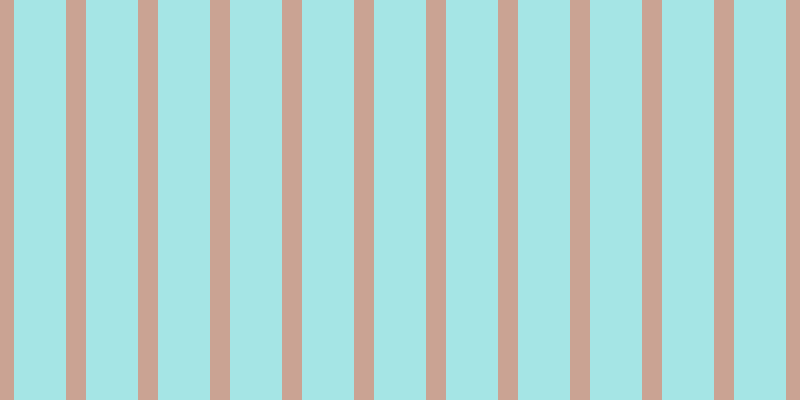 #4ccdcd (50%), #caa393 vertical lines, twenty pixels wide, fifty-two pixels apart
