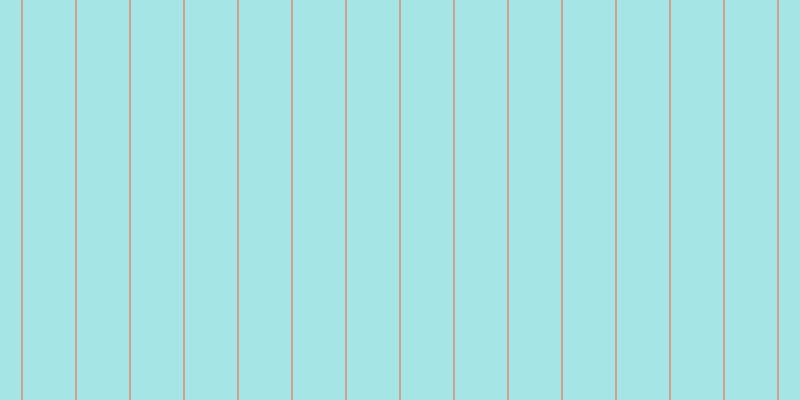 #4ccdcd (50%), #caa393 vertical lines, two pixels wide, fifty-two pixels apart