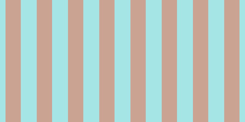 #4ccdcd (50%), #caa393 vertical lines, fifty pixels wide, fifty-two pixels apart
