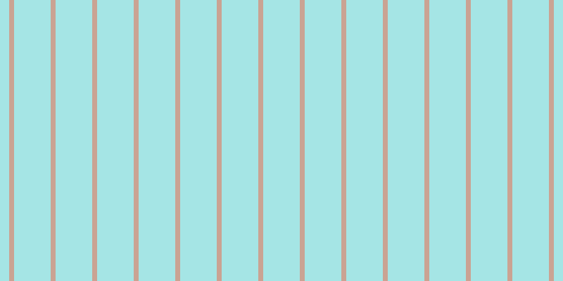 #4ccdcd (50%), #caa393 vertical lines, seven pixels wide, fifty-two pixels apart