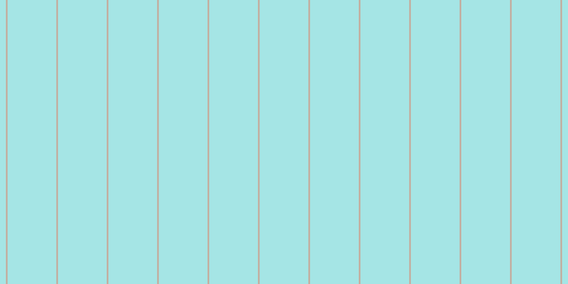 #4ccdcd (50%), #caa393 vertical lines, two pixels wide, sixty-nine pixels apart