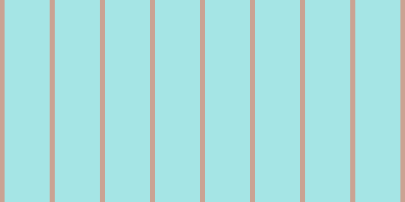 #4ccdcd (50%), #caa393 vertical lines, ten pixels wide, eighty-nine pixels apart
