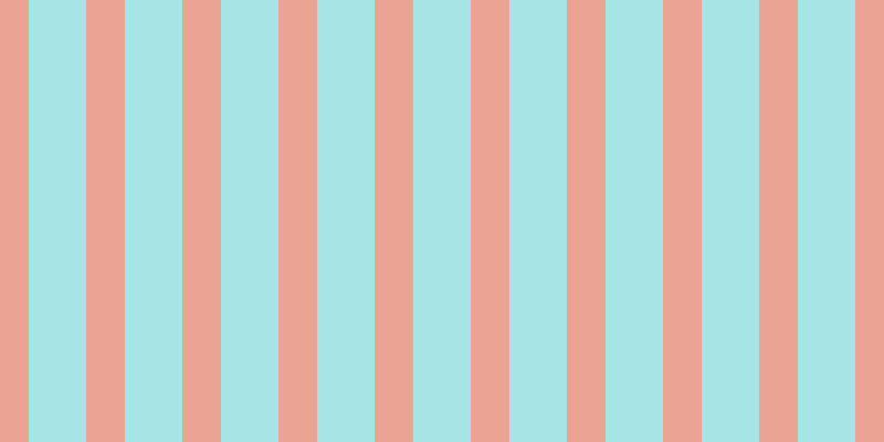 #4ccdcd (50%), #eba393 vertical lines, thirty-five pixels wide, fifty-two pixels apart