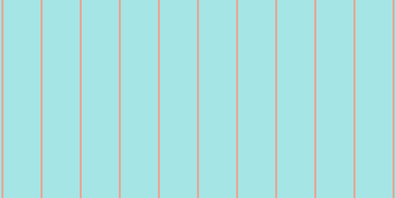 #4ccdcd (50%), #eba393 vertical lines, four pixels wide, seventy-five pixels apart